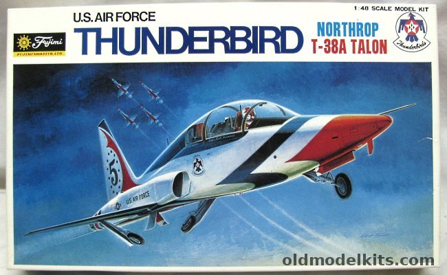 Fujimi 1/48 Northrop T-38A Talon US Air Force Thunderbirds, 5A-600 plastic model kit